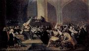 Francisco de Goya Tribunal der Inquisition USA oil painting artist